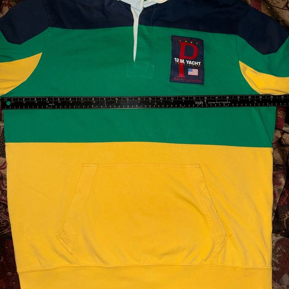 Polo Ralph Lauren Polo Sport P 12M Yacht Challenge Long Sleeve Hooded Pullove - Picture 5 of 6